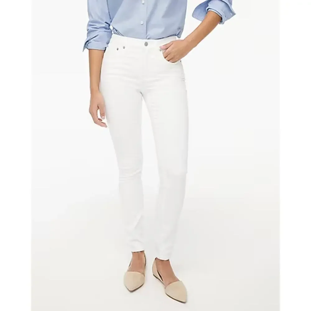 NEW J. Crew Women’s Size 0 (24) White 9
